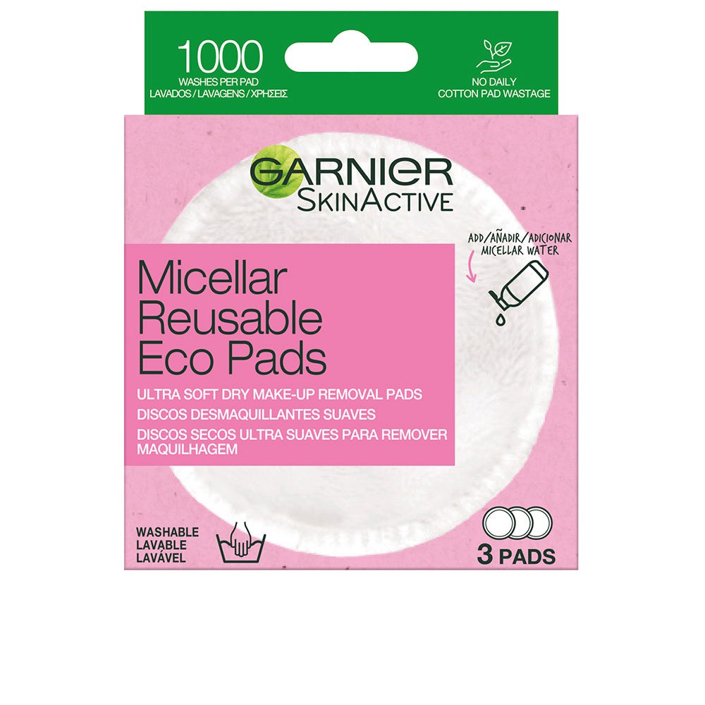 Skinactive weiche, waschbare Make-up-Entferner-Pads 3 Einheiten