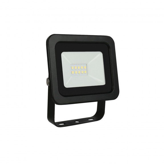 SpectrumLED® NOCTIS LUX LED Fluter, Strahler, Scheinwerfer 10 Watt Gehäuse schwarz Schutzklasse IP65 mit Alugehäuse 950 Lumen 3000K warmweiß