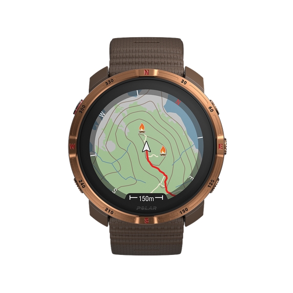 Polar Grit X2, Outdoor-Uhr, Night Black