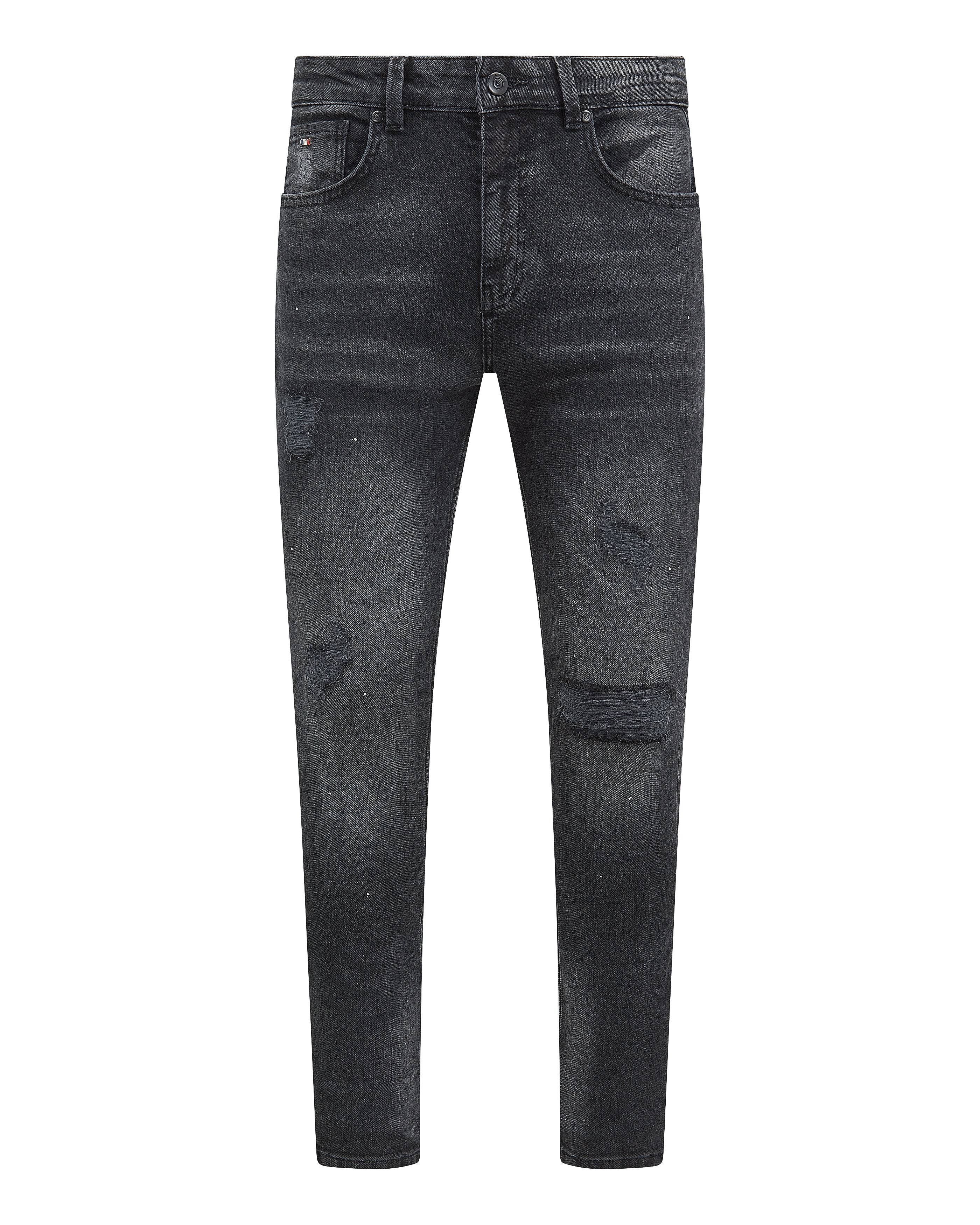 Magiri Marseille Ripped Jeans in Black - Black / 32W
