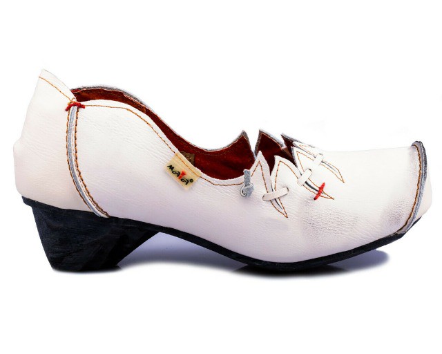 TMA Damen Pumps 8787-2 Weiß (12er Karton)