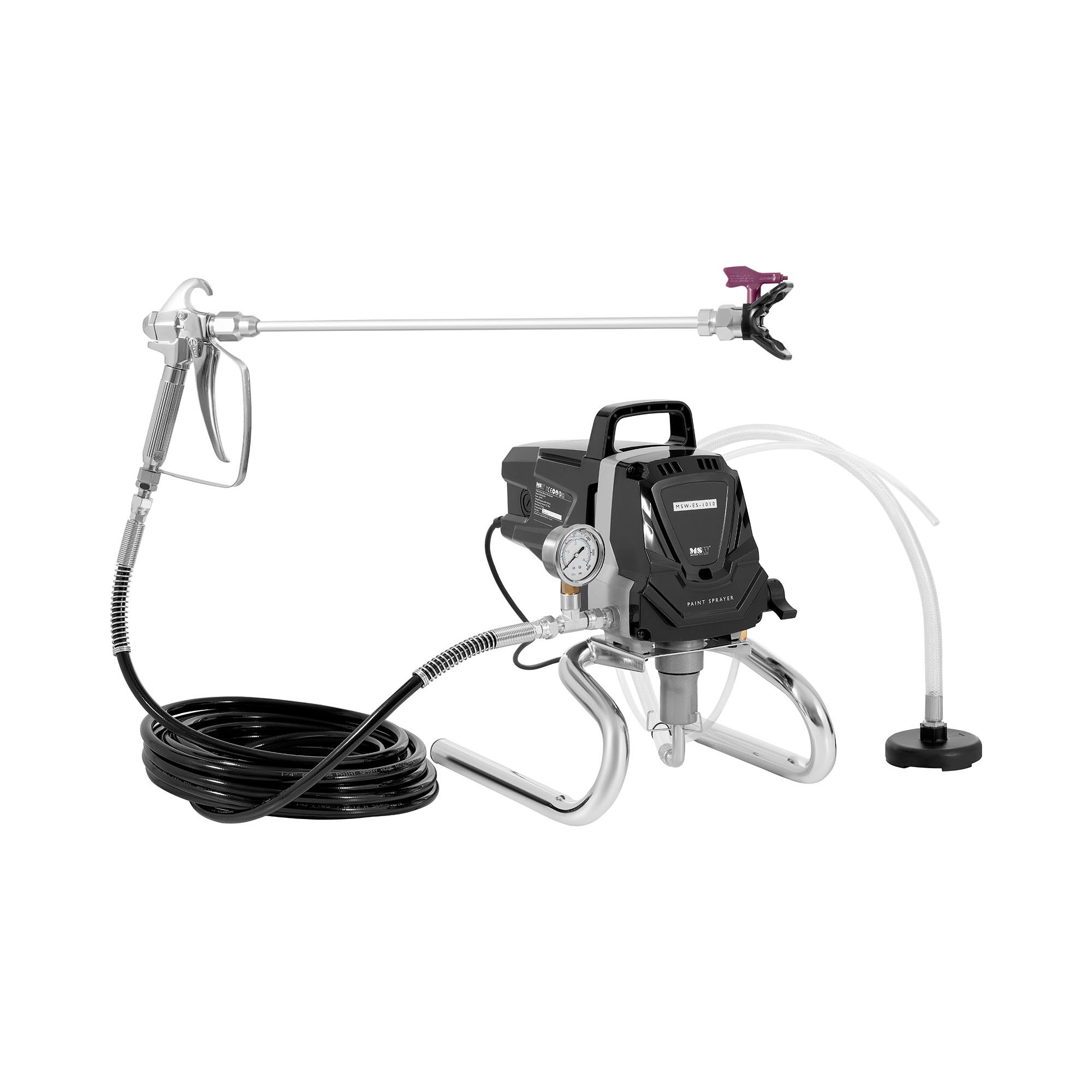 MSW Farbsprühsystem - 1010 W - Schlauch 10 m
