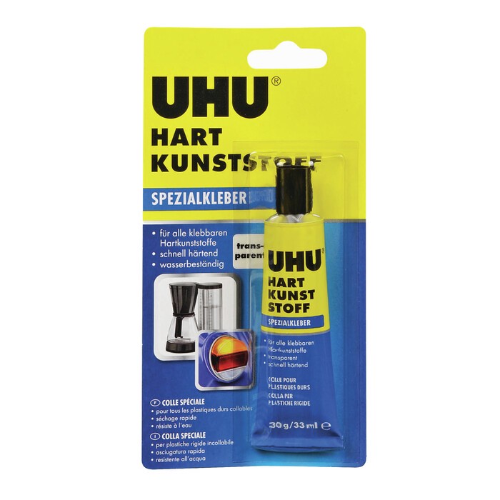 UHU Spezialkleber hart Kunststoff 30 g