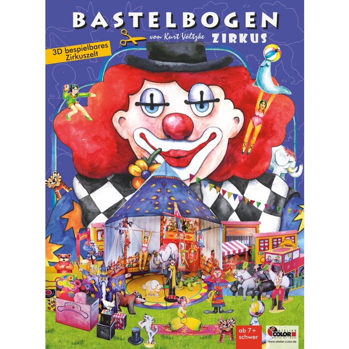 Zirkus Bastelbogen - Spielzeug