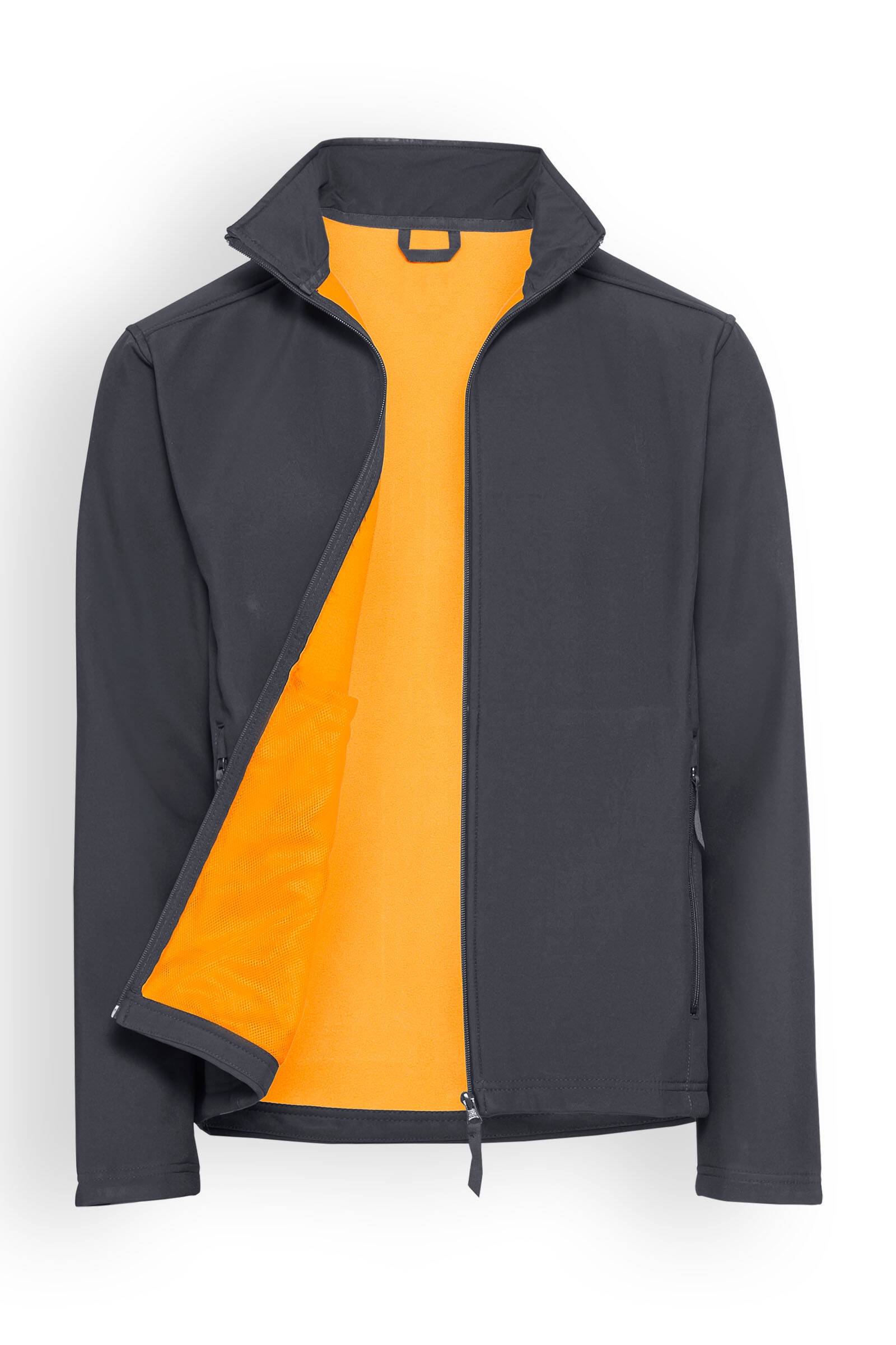 Softshelljacke, Erzgrau