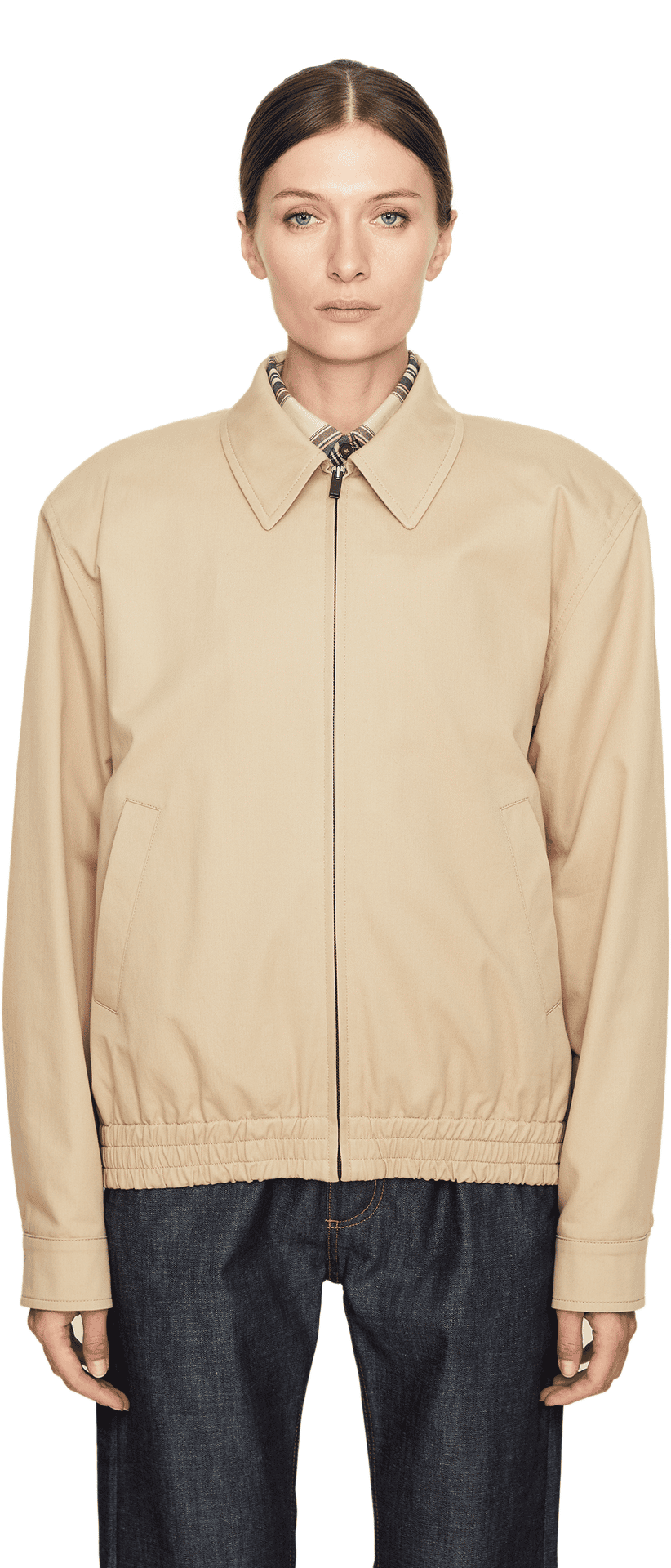 Bomberjacke 'Bas' Beige