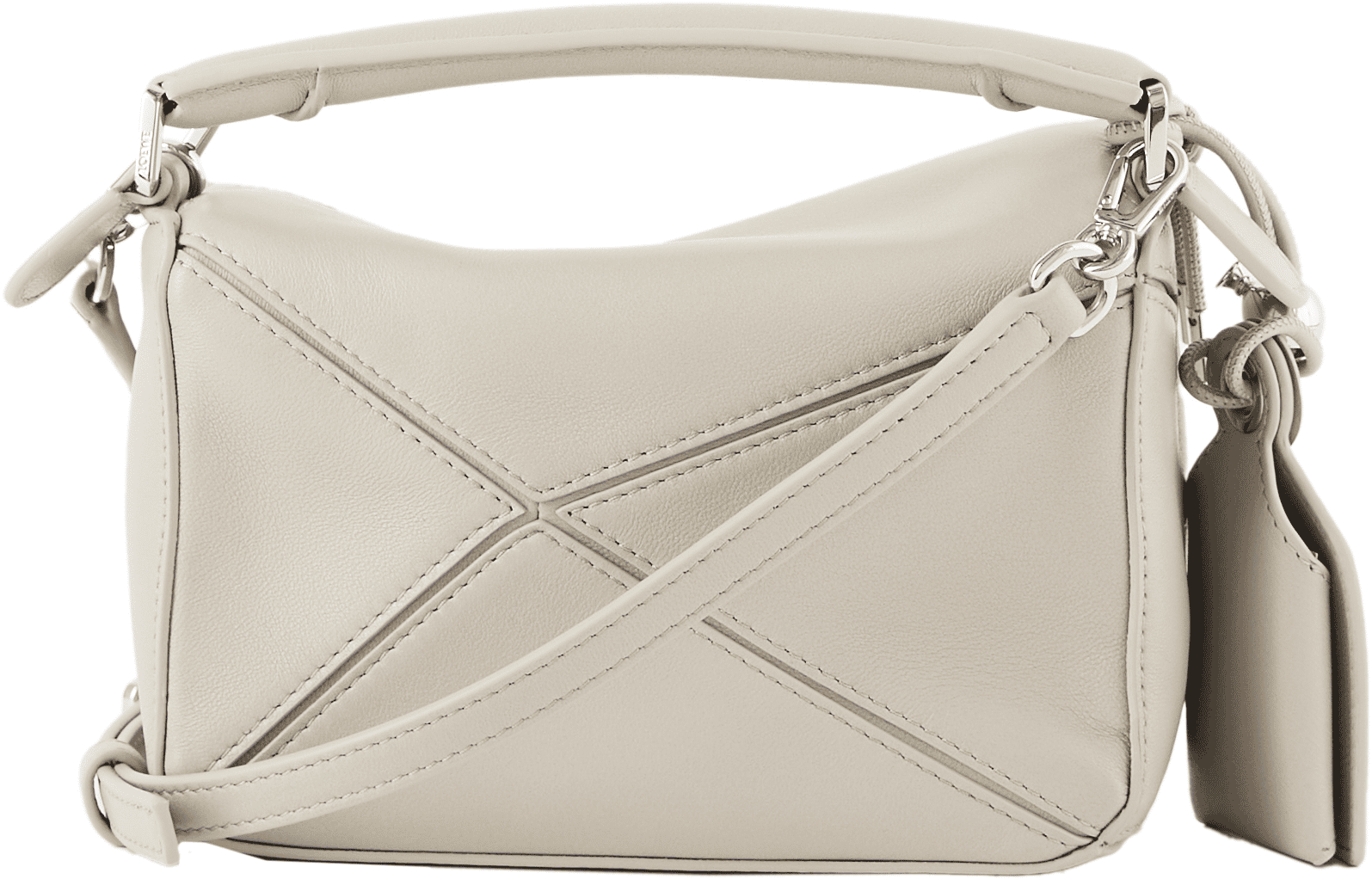 Handtasche 'Puzzle Featherlight Mini' Shell Grey