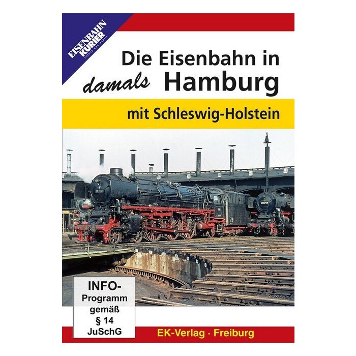 Die Eisenbahn in Hamburg - damals, 1 DVD-Video - DVD