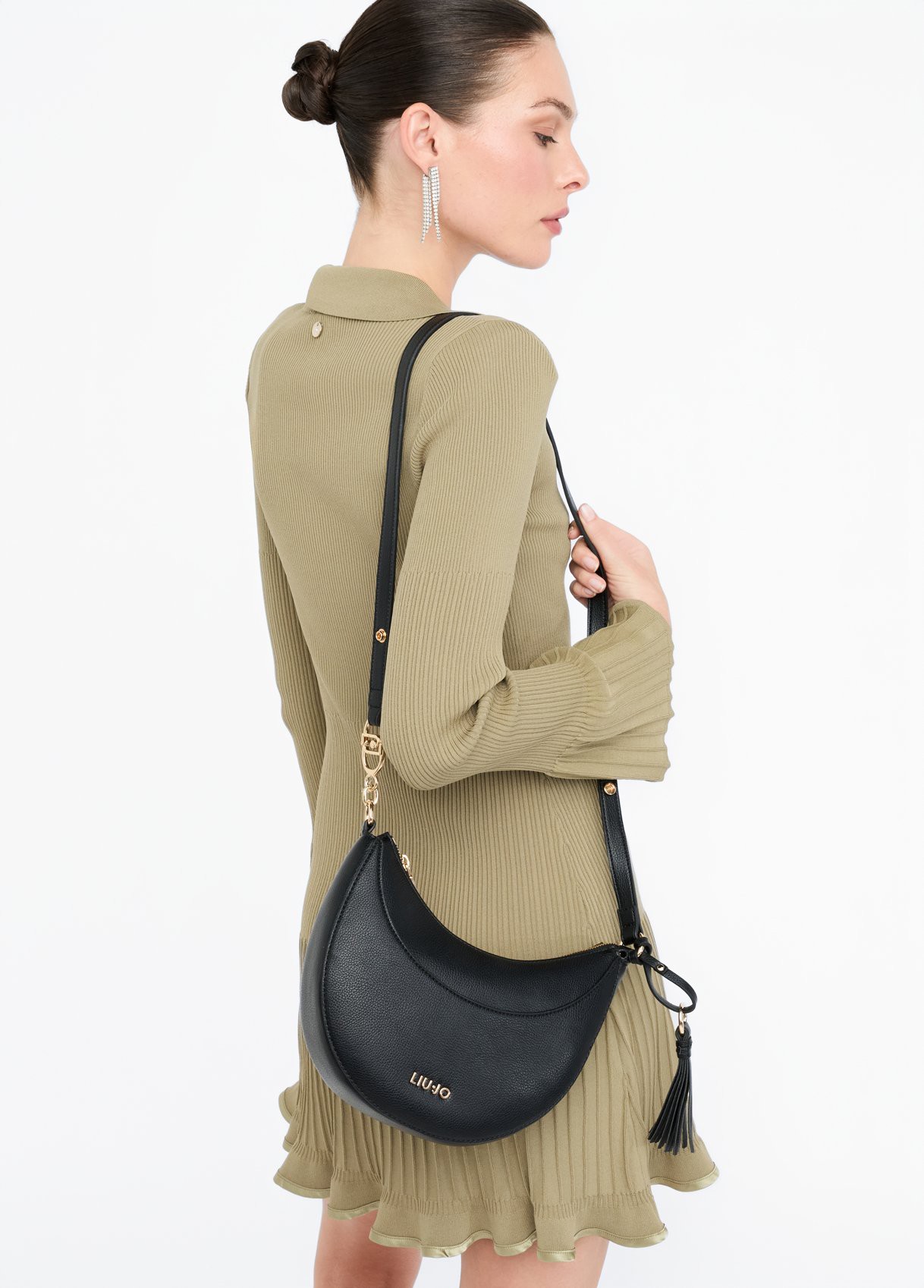 Liu Jo Sac Porté Épaule Format Moyen Avec Charm