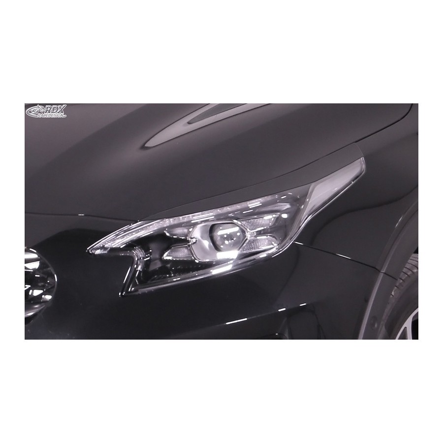 Spoilers de phares adaptés pour Kia XCeed (CD) 2019- (ABS)