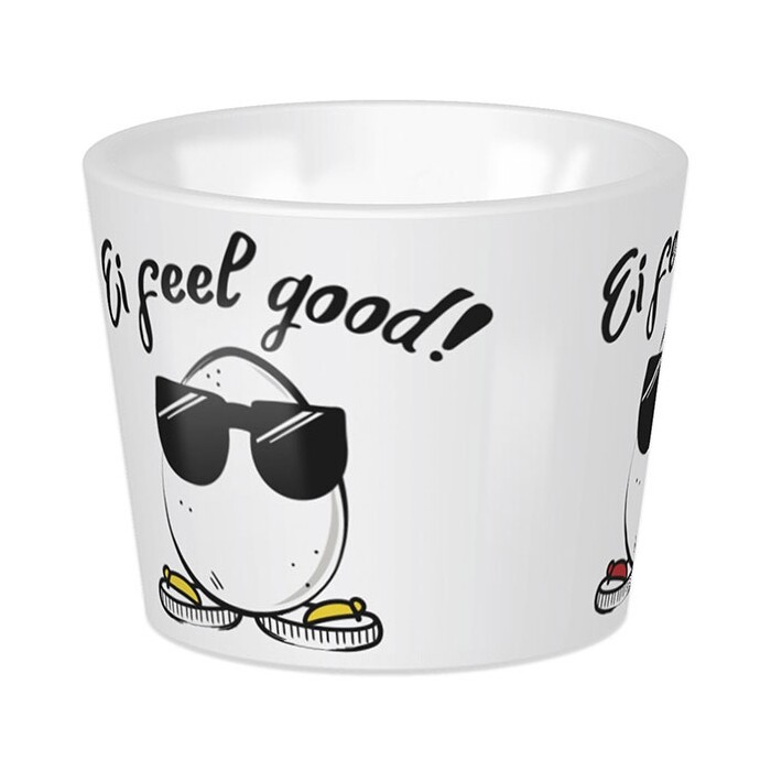 SHEEPWORLD Eierbecher Ei feel good weiß