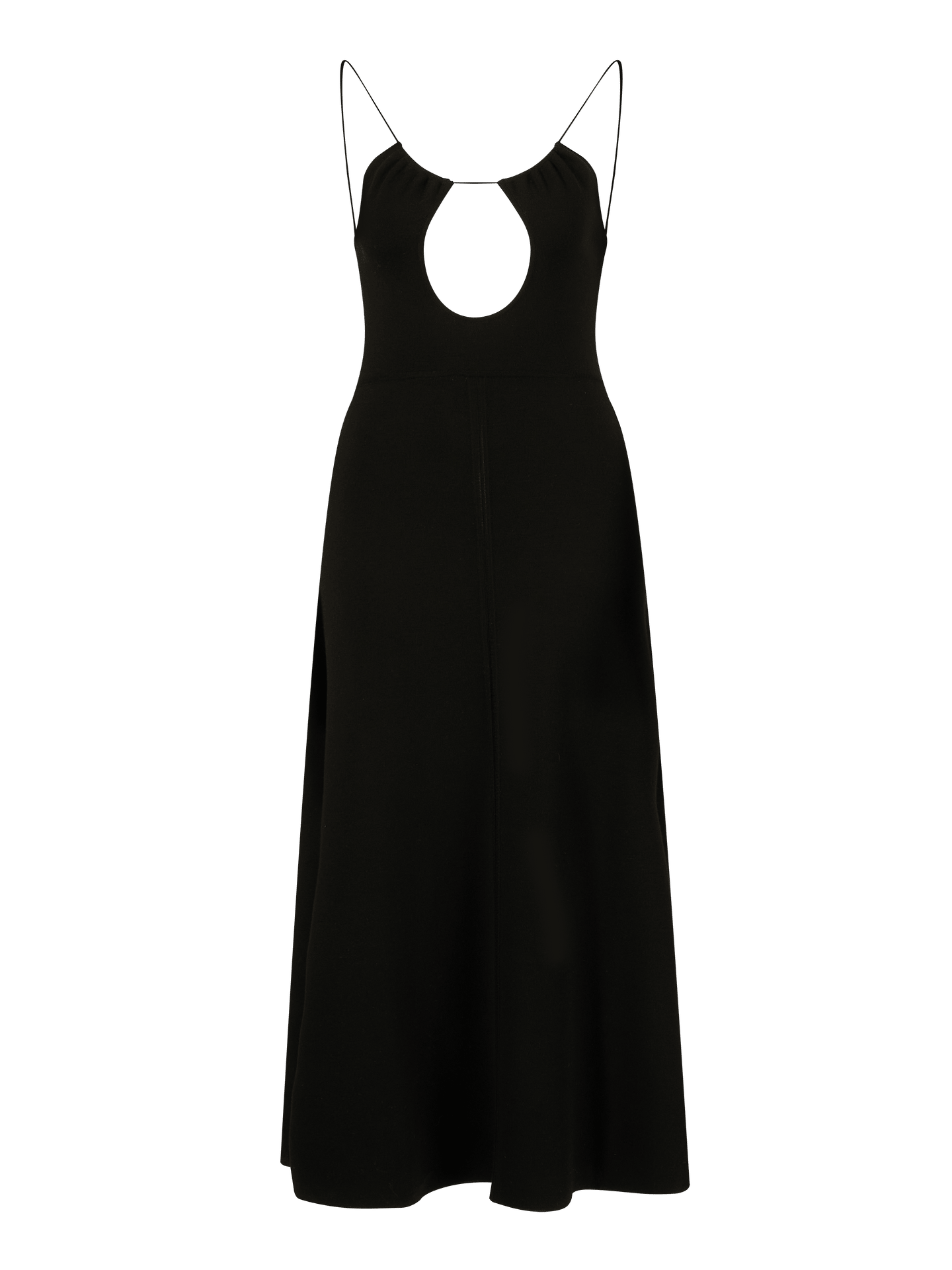 Woll-Kleid Schwarz