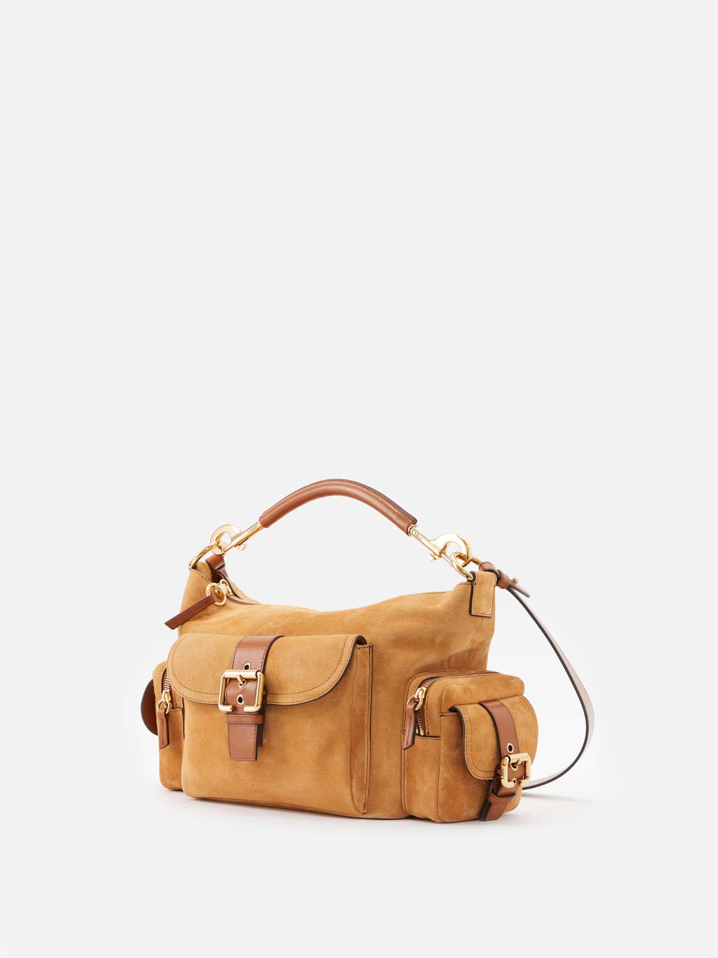 Handtasche 'Camera Medium' Tan