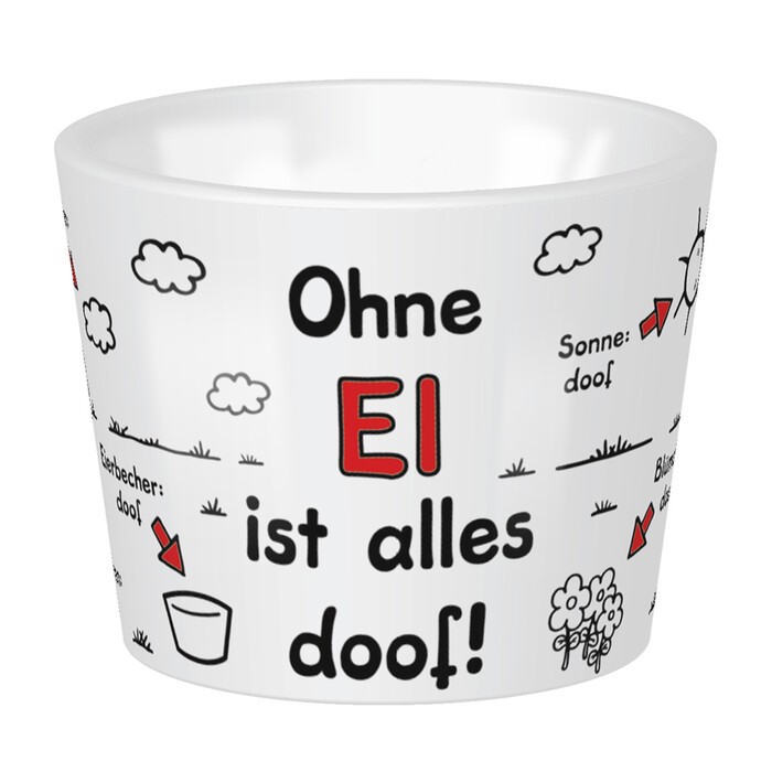 Sheepworld - Eierbecher Ohne Ei ist alles doof