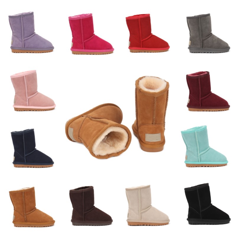 Kids Shoes Australia Boots boys Mini girls half boot baby Toddler Children Kid Sneakers designer Trainers winter booties youth infants Genuine Fo