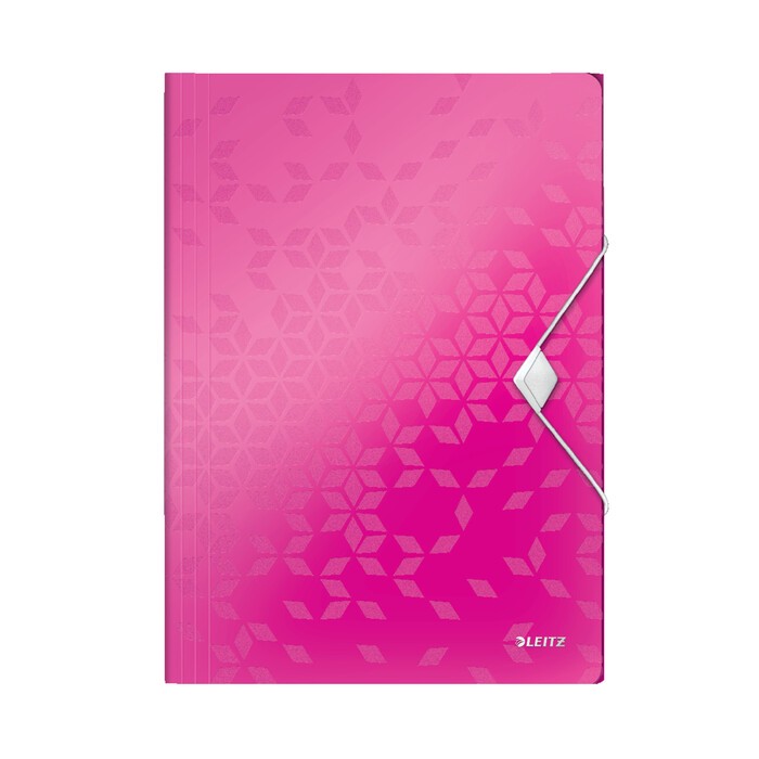 Leitz WOW Gummizugmappe A4, pink