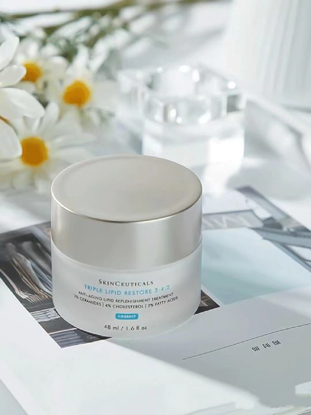 Foundation Primer Ceuticals Crème Peau 2:4:2 Triple Lipid Restore Sérum et Crèmes A.G.E. Interrupter 48 ml Anti-rides Soin Visage 1,6 oz expéditi