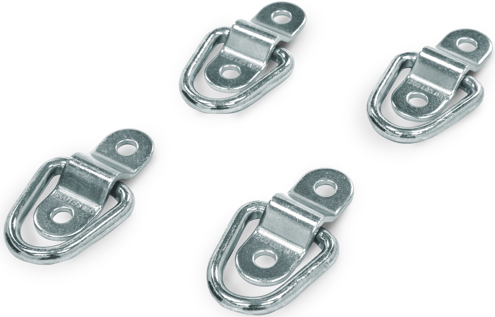ACEBIKES D-Ring Essential Fastening Set, silver