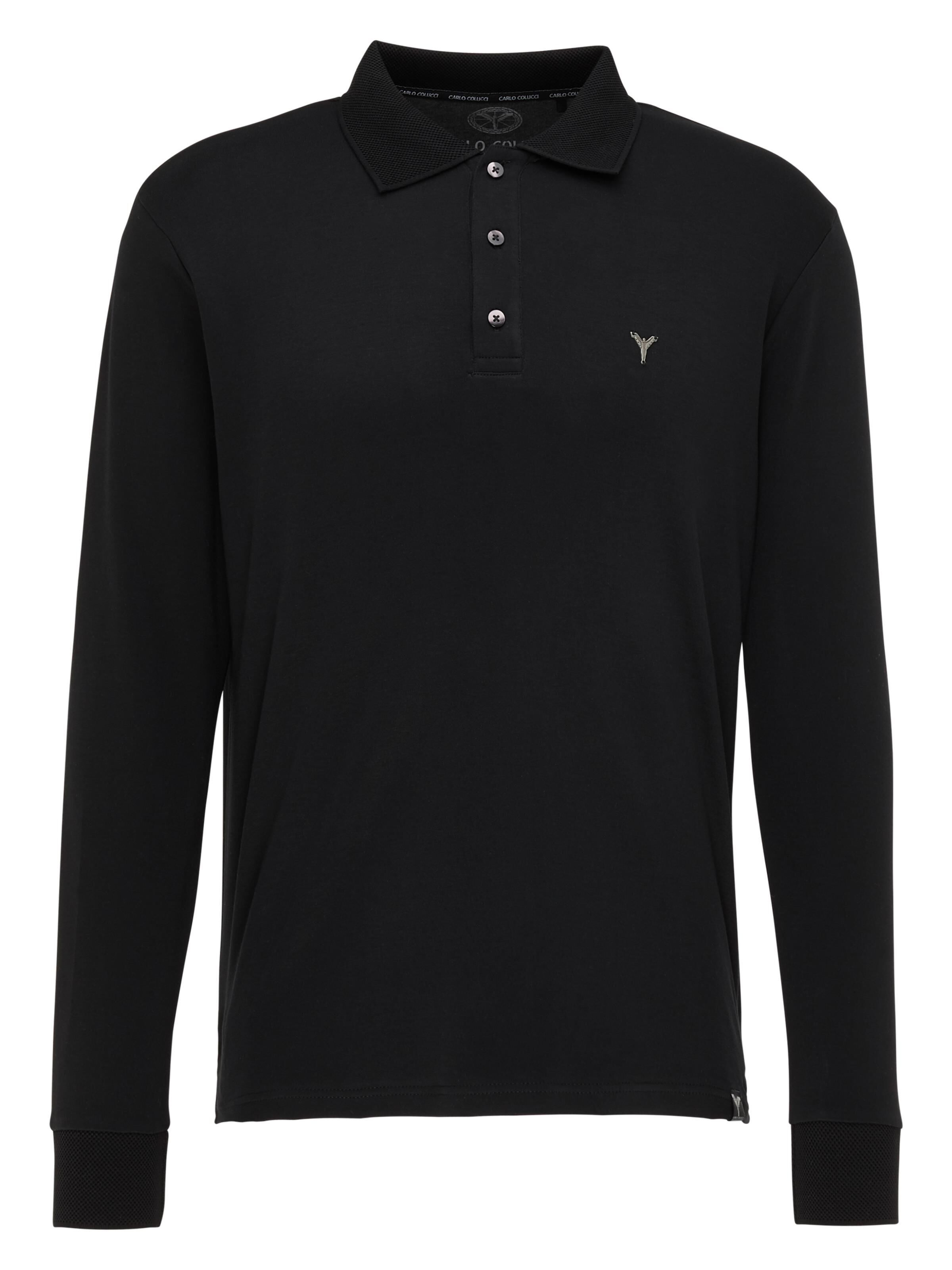 Langarm-Poloshirt