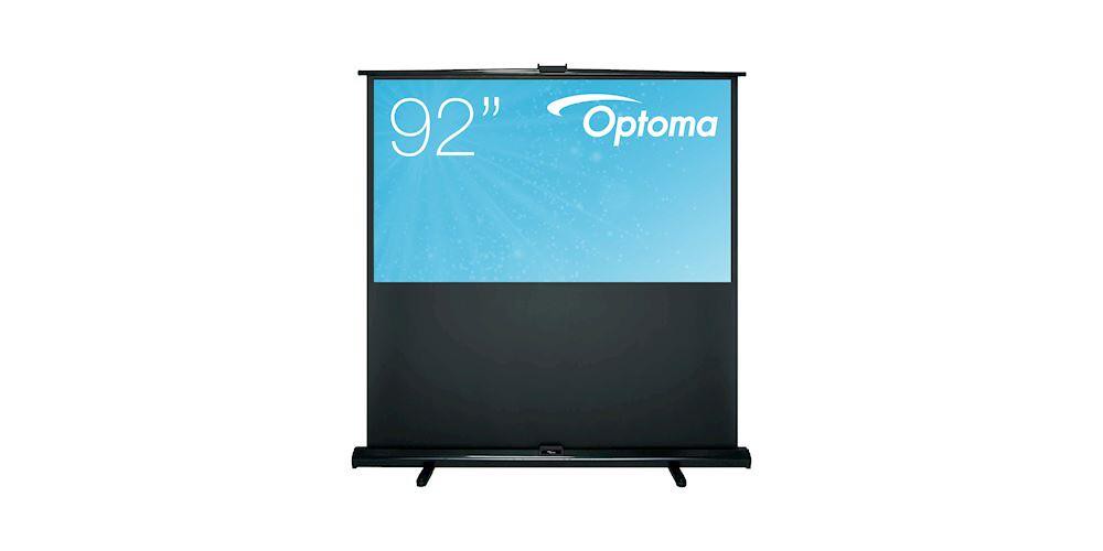 Optoma DP-9092MWL mobile Leinwand zum hochziehen 16:9 (92