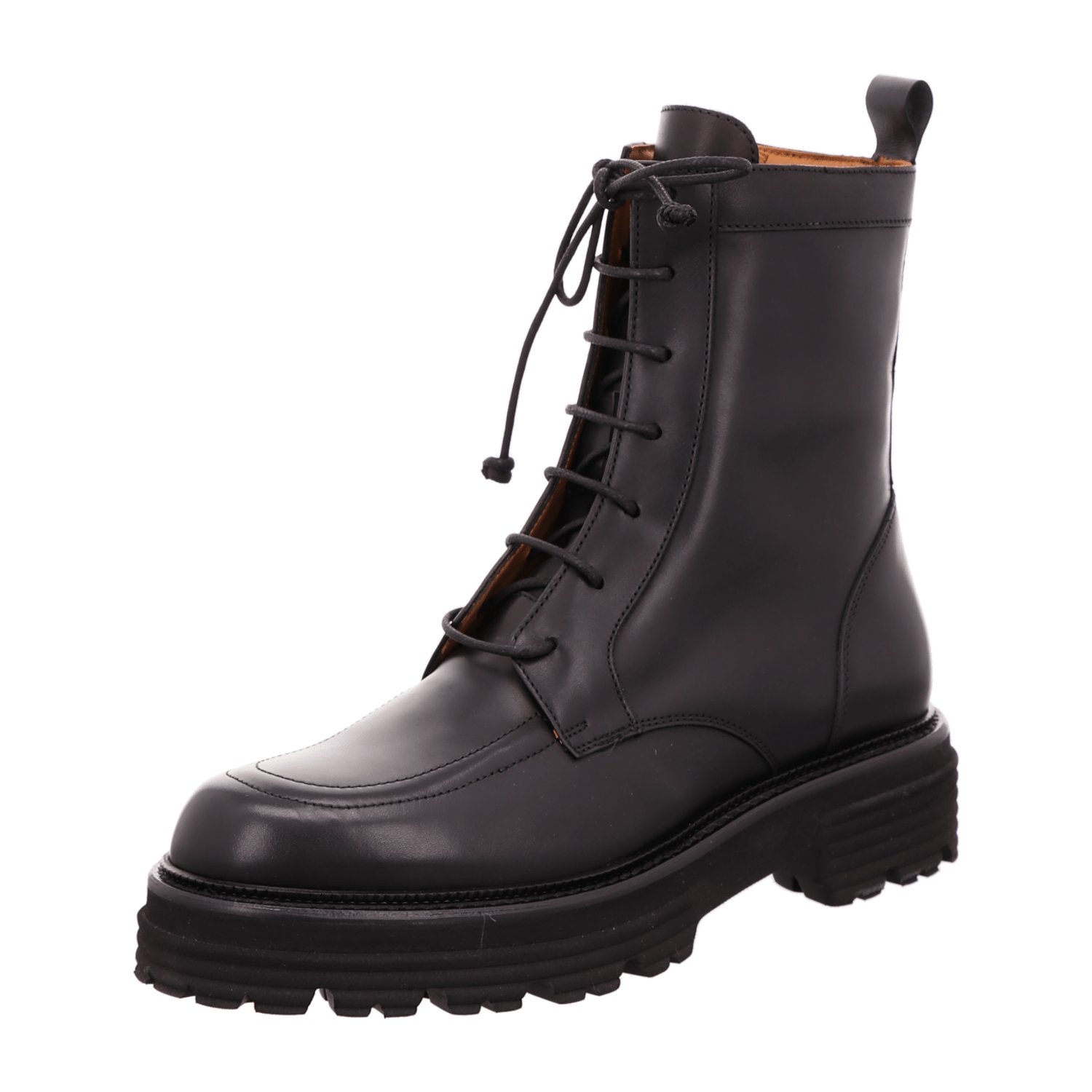 Thea Mika Schnürboot Plateau Schwarz für Damen, schwarz, Gr. 38 EU