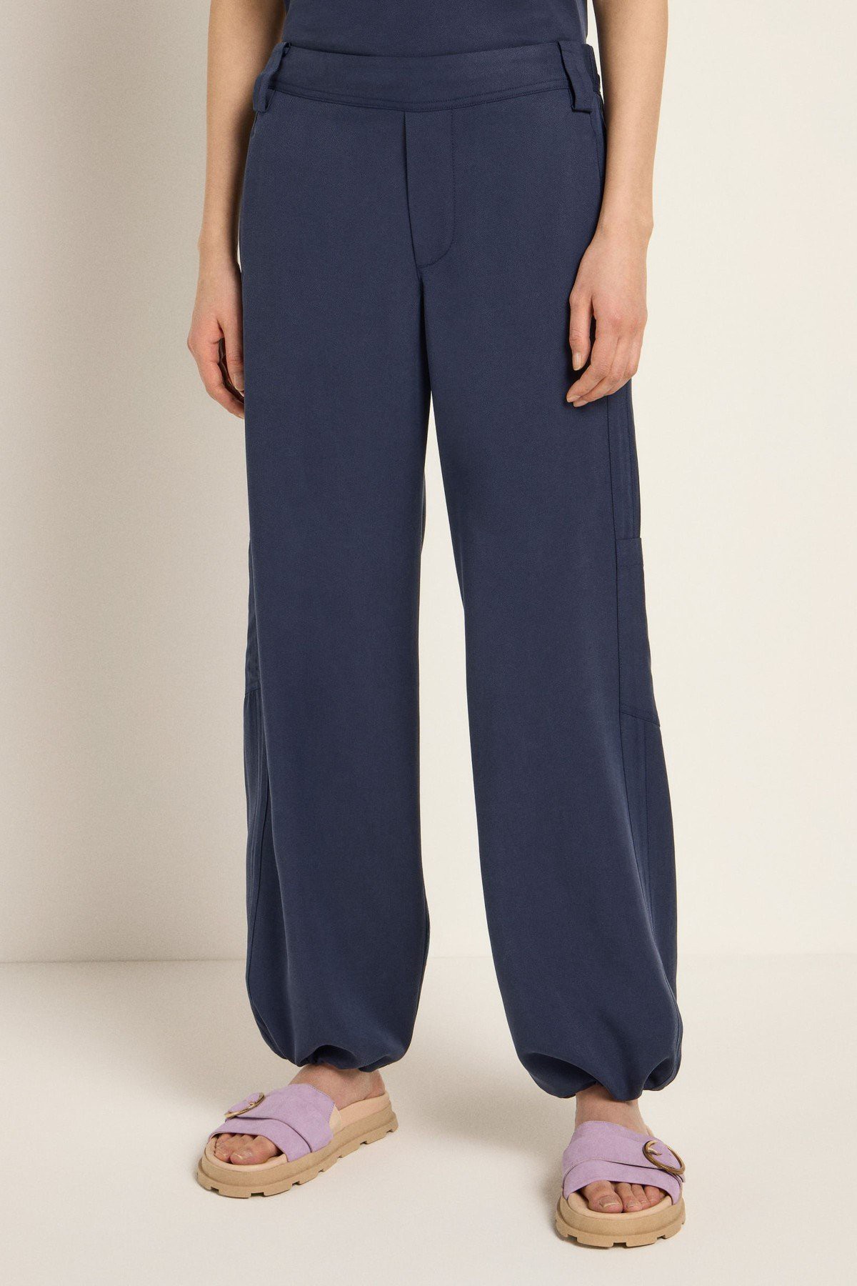 Cargohose Blau