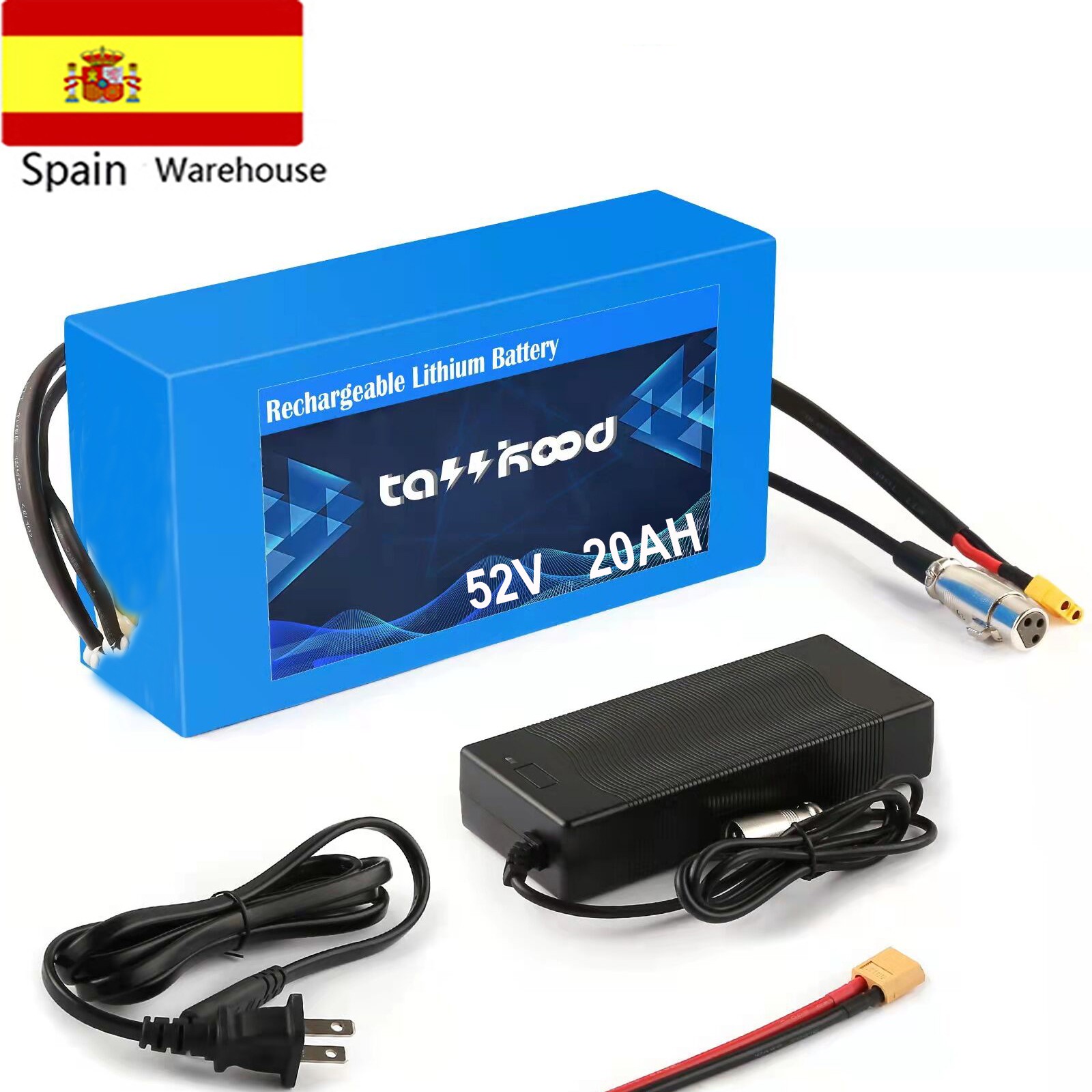 No Tax To EU Rechargeable Li-ion Batteri Pack 48V 20Ah Bafang 1500W 18650 E-bike Battery 52V 30Ah Lithium Ion For Electric Bike Bicycle Battery