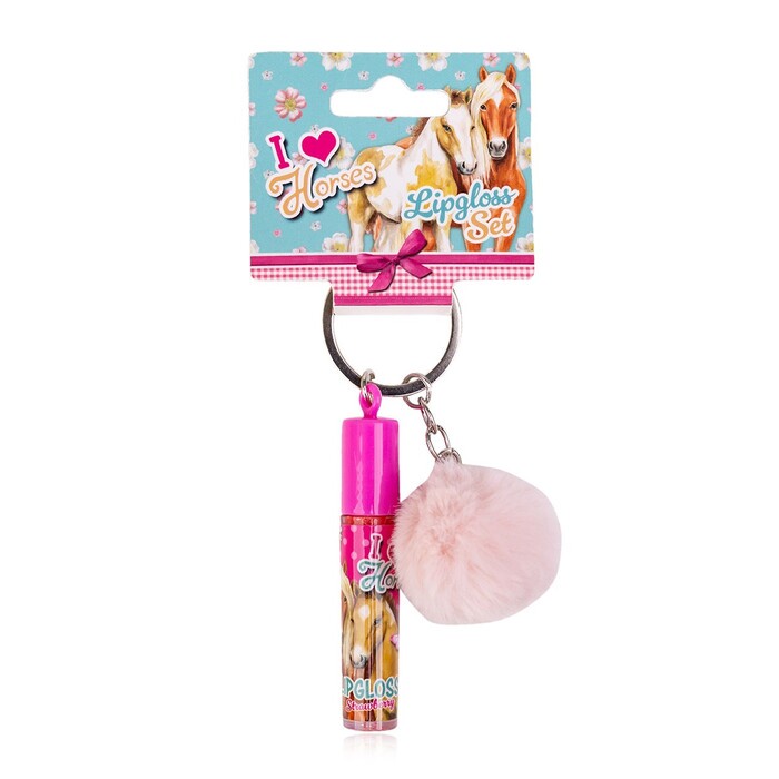 Lipgloss I love horses 1 Stück bunt