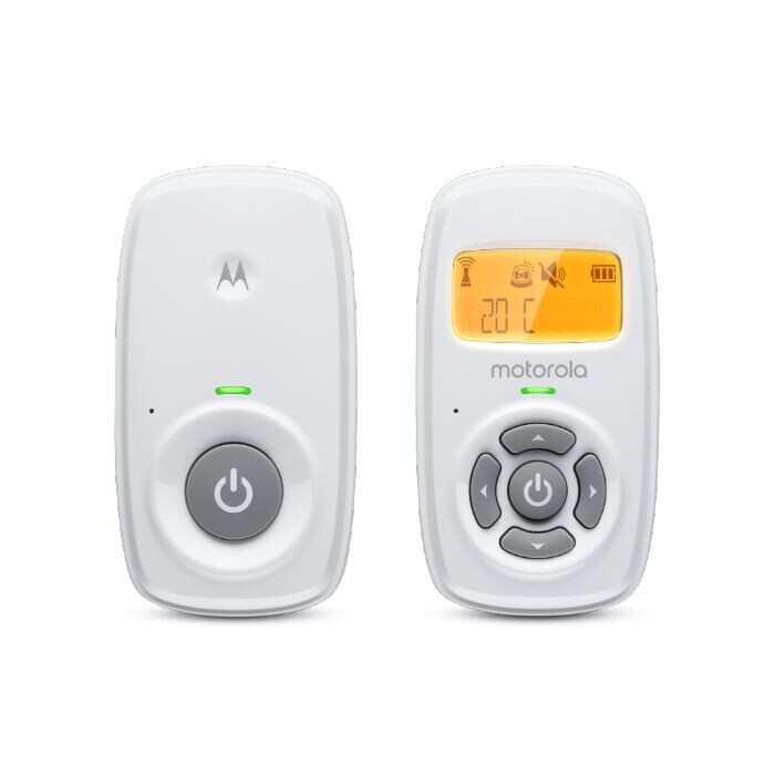 MOTOROLA Audio Babyphone-Set MBP24 weiß