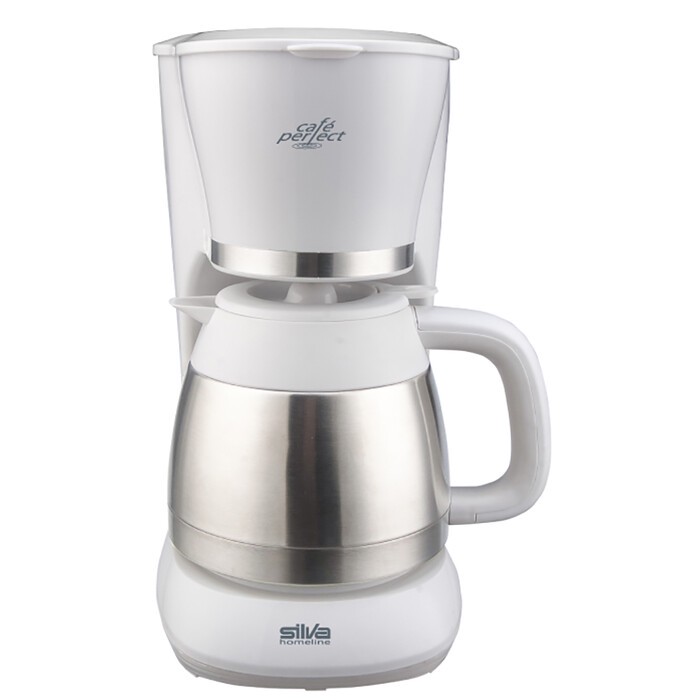 SILVA HOMELINE Kaffeemaschine 1 Liter weiß