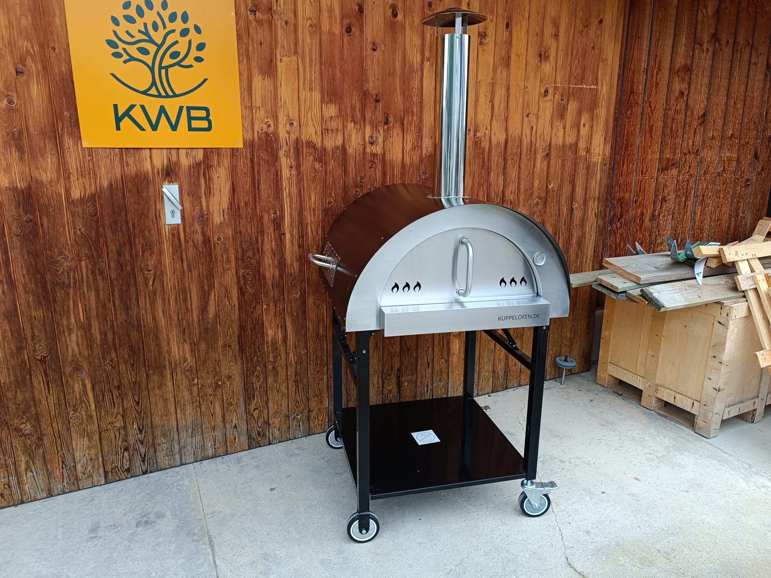 Pizzaofen Kupinox 2 - Holz und Gas (Duo)