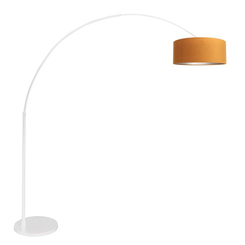 Steinhauer Bogenleuchte Sparkled Light weiß verschiedene Variationen gold (Velours)