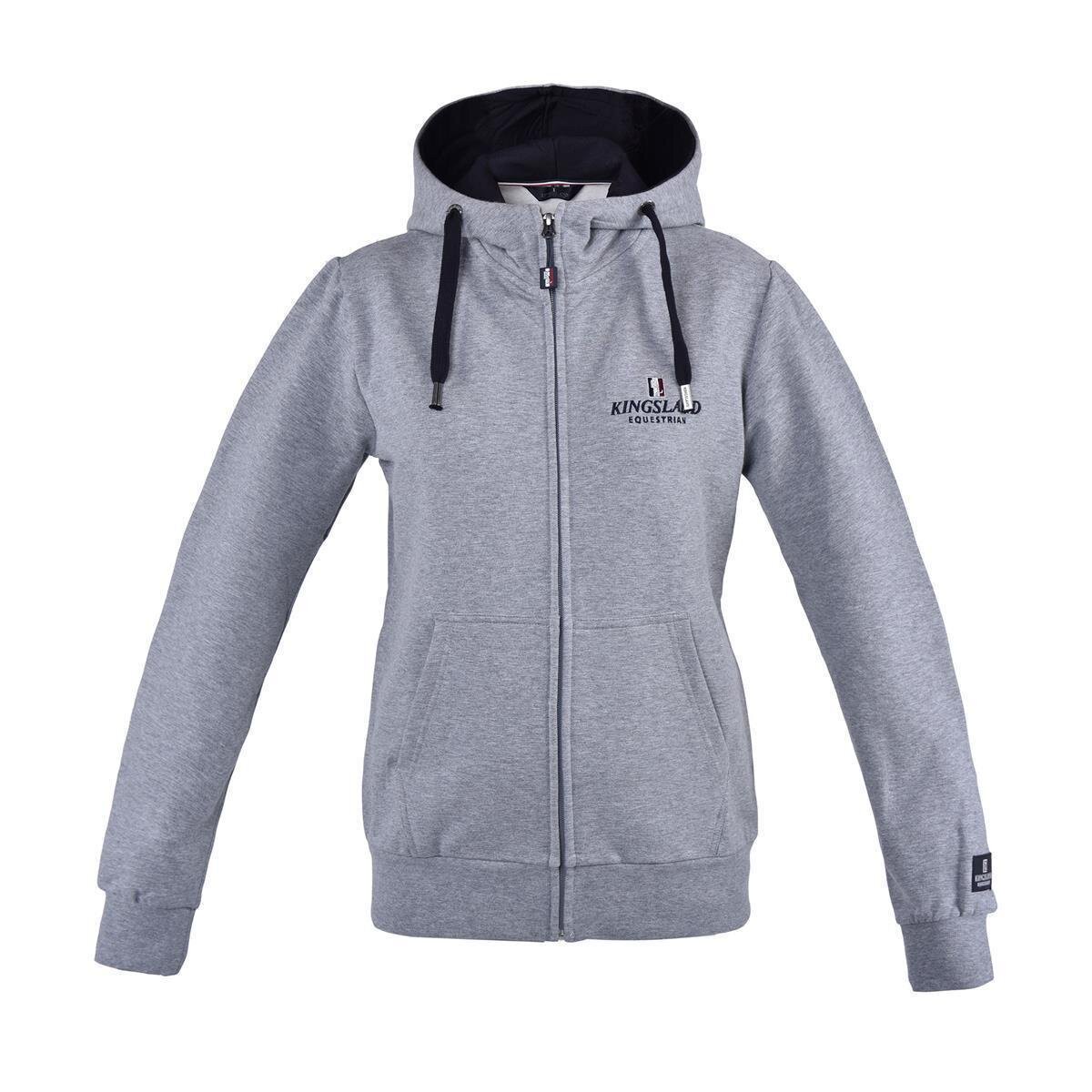 Kingsland Sweatjacke Unisex, grau, M
