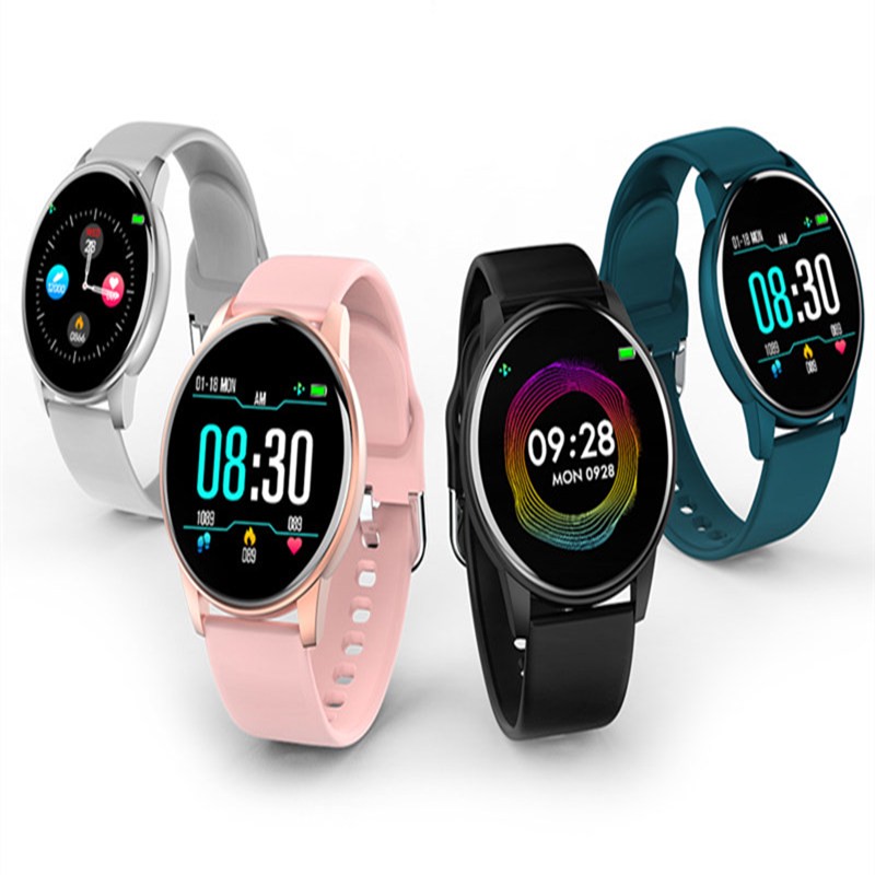 Sport Smart Watch iOS Android usure pour femmes moniteur de pression artérielle Prévisions météorologiques Smartwatch pour Xiaomi Samsung Télépho