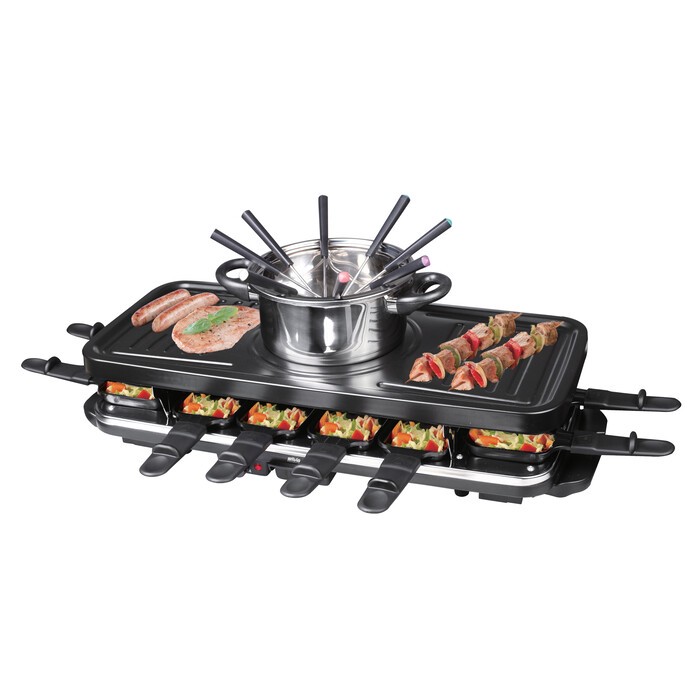 SILVA HOMELINE Raclette/Fondue Kombination PK-RF120