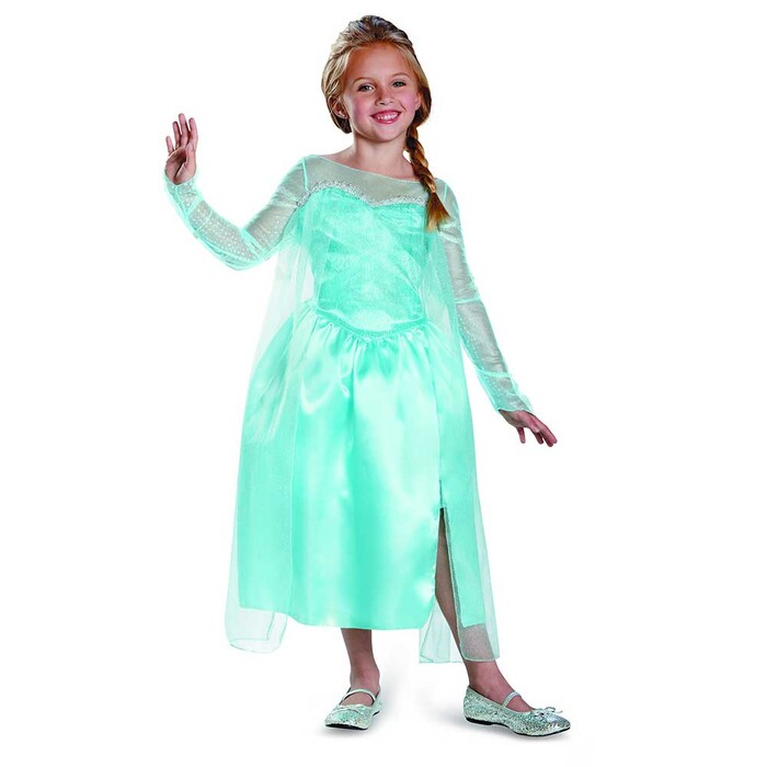 Kinderkostüm Elsa Classic S 5-6 Jahre blau