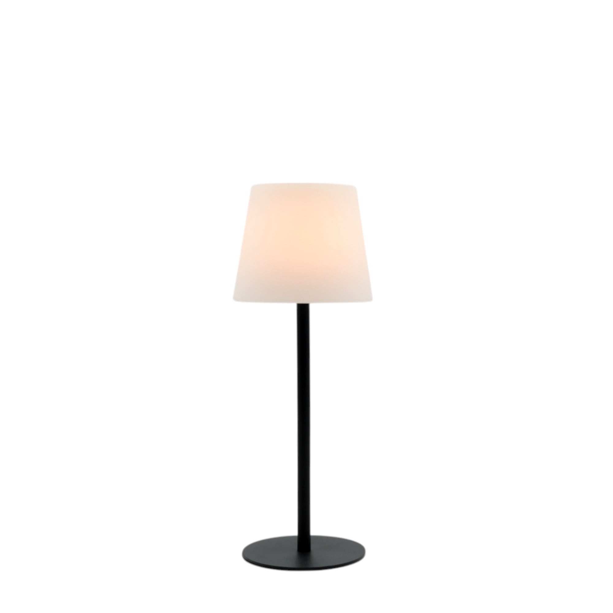 Mansion atmosphere Alto Outdoor Tisch-LED-Lampe schwarz 40cm