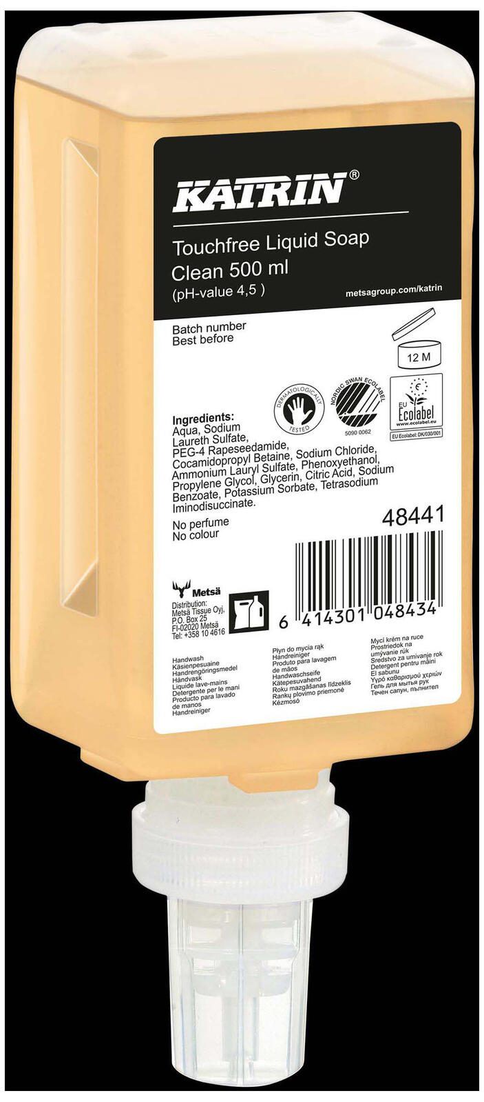 KATRIN Touchfree Clean Flüssigseife 0,5 l