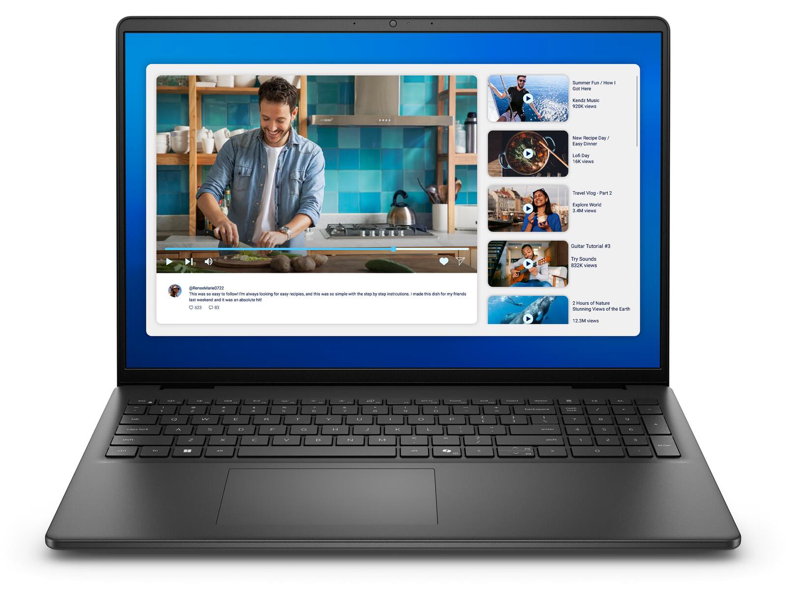 Dell DC16250 Intel Core 7-150U Laptop 40,6 cm (16