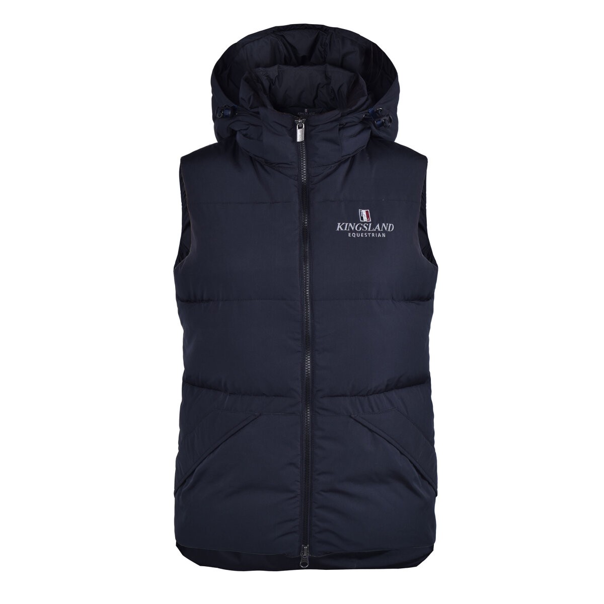 Kingsland Daunenweste Unisex, blau L