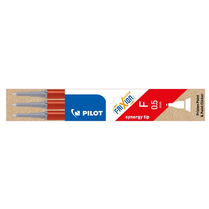 PILOT Ersatzminen FriXion Point im 3er Etui rot