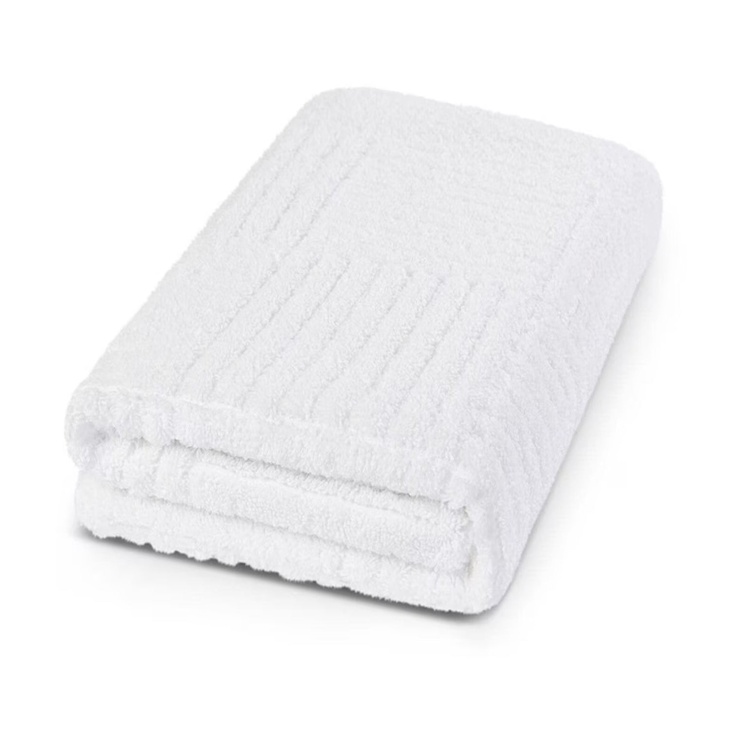 Ross Frottier Handtuch 4400-00 Carre weiß 50x100 100% Baumwolle