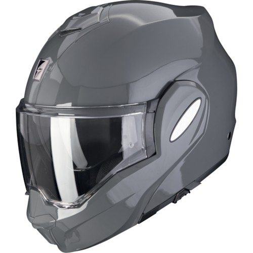 SCORPION EXO-Tech Evo Solid, Modular helmet, Cement Grey