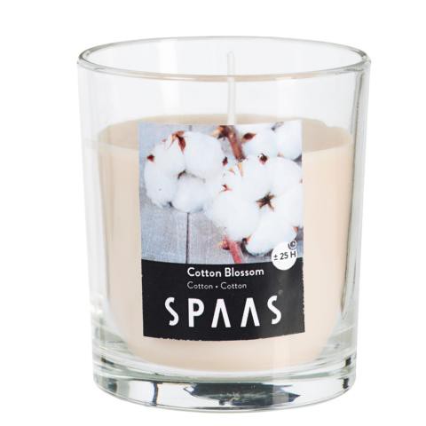 Duftkerze in Glas Baumwollblüte 25H