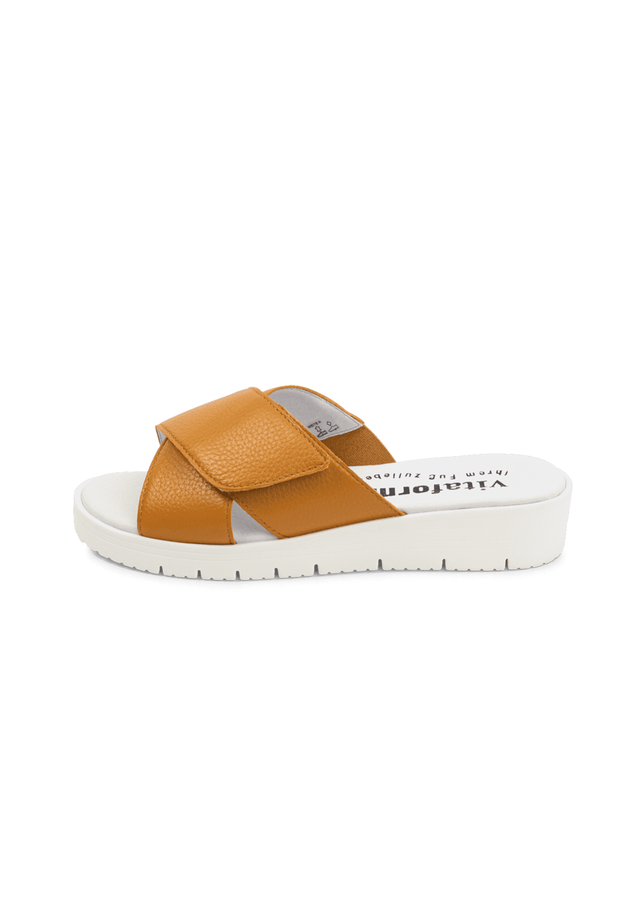 Leichte Pantolette Hirschleder