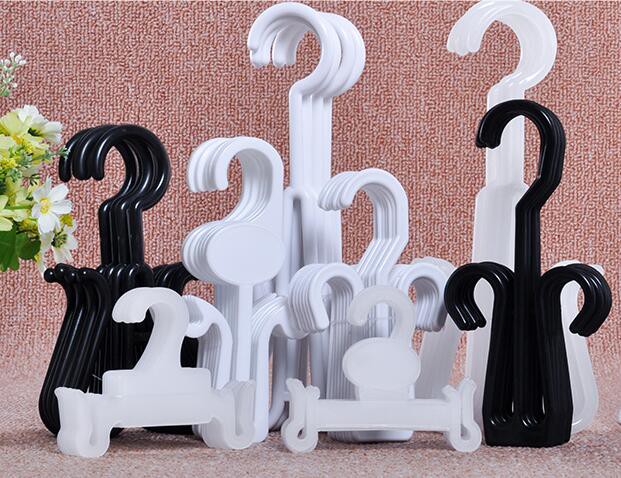 10pcs Female brassiere Bra underwear hanger display rack supermarket sandal slipper hook holder cotton-padded shoe plastic hook