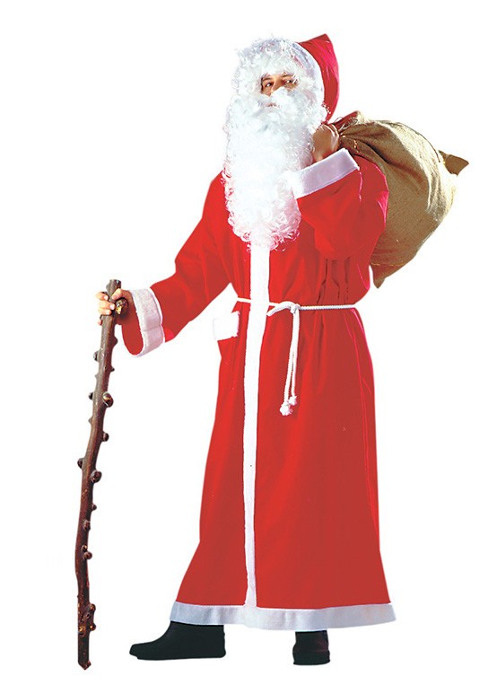 Weihnachtsmann Mantel rot
