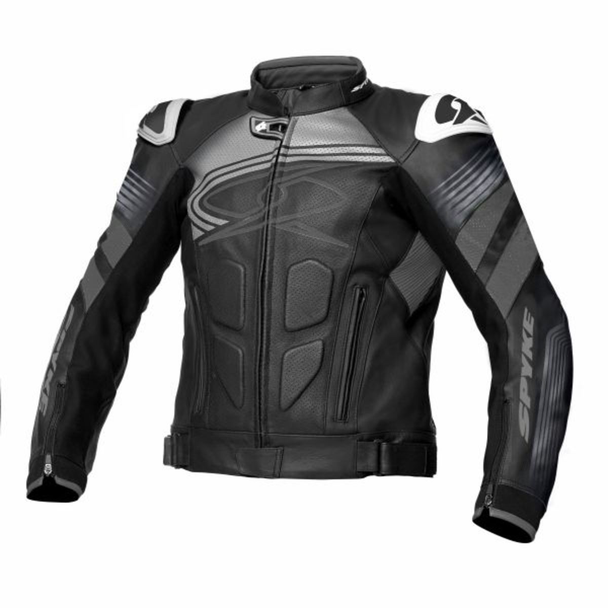 Motorrad Lederjacke SPYKE ESTORIL EVO Größe 52