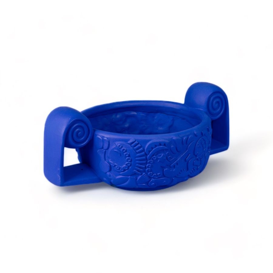 Seletti Magna Graecia Terrakotta-Dekorationsschale blau – 11509B