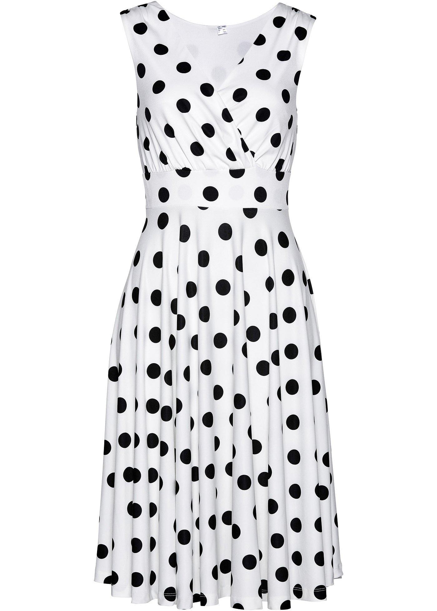 Shirtkleid mit Punkten